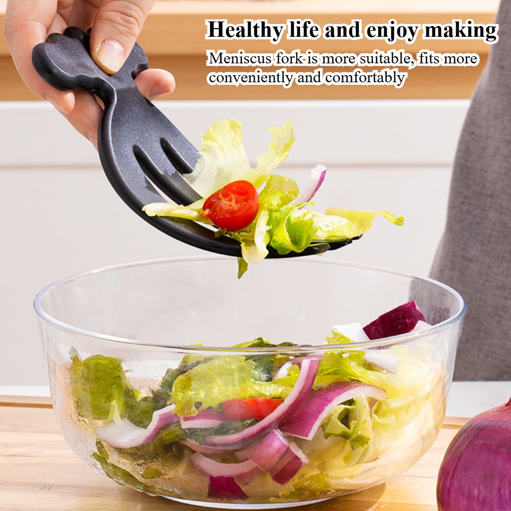 Salad Tossing Claws 2-Piece Set – Plastic Serving Utensils for Buffets, Pasta, Fruit – Food Mixing Tools with Comfort Grip