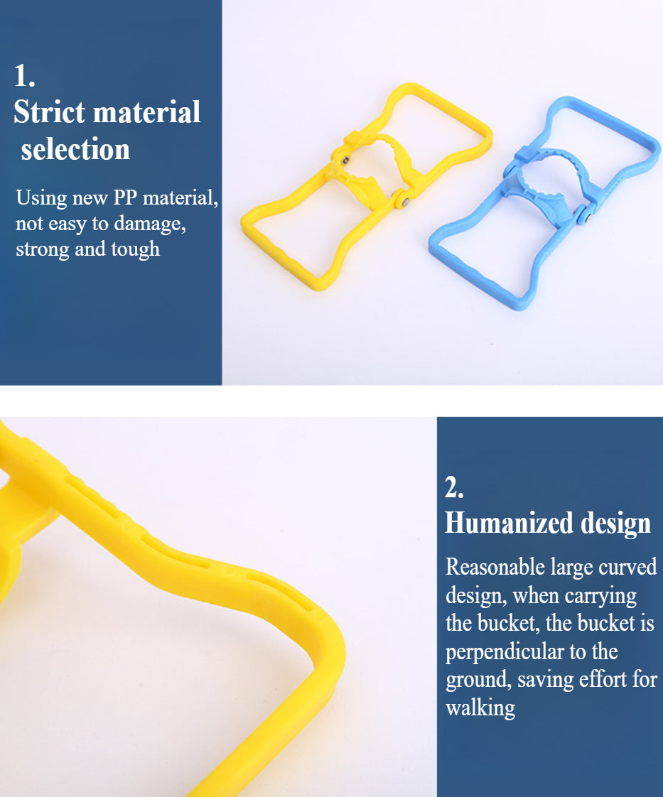 Professional Water Jug Handle - Reinforced Thick Design for Easy 5-20L Bucket Carrying | Time-Saving Home & Office Water Carrier