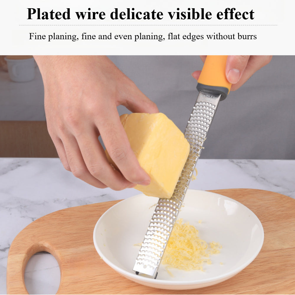 Stainless Steel Kitchen Zester – Grate Ginger, Nutmeg, Lemon & Cheese