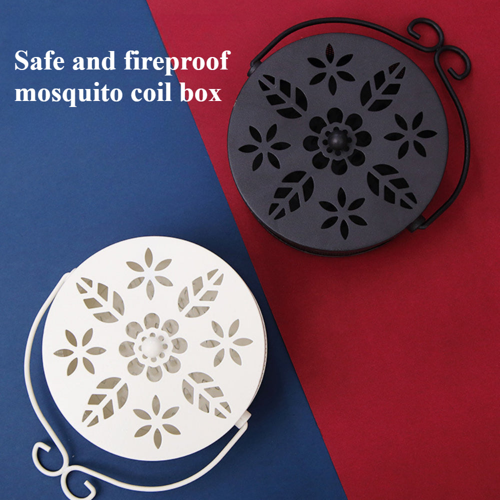 Portable Mosquito Coil Burner (2PCS) – Indoor & Outdoor Incense Holder for Camping, Patio, and Travel