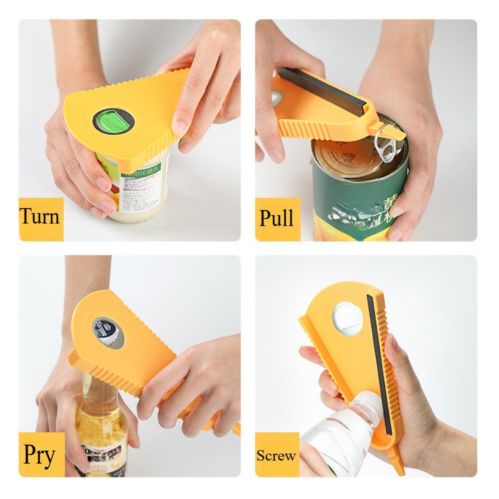 Versatile Gripper Opener – Handles Jars, Cans, Lids, Bottles with Ease,(2PCS)
