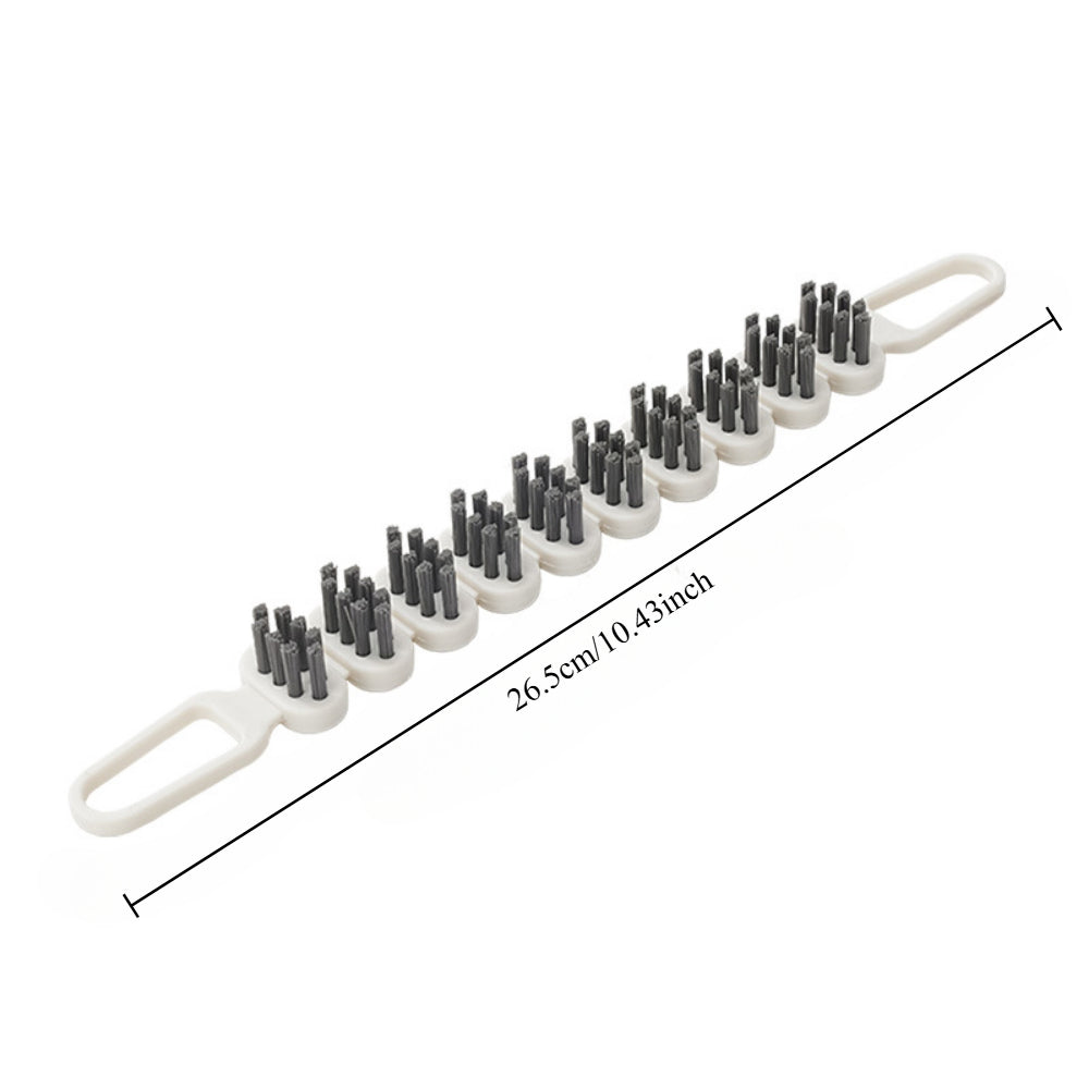 Professional Bendable Cleaning Brushes - Double-Sided Hard Bristle Design for Kitchen Sinks/Window Sills (3 Pack)