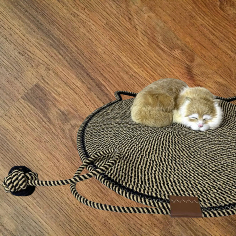 Extra-Large Cat Scratching Mat – Durable Cotton Rope Protects Sofas, Couches & Walls