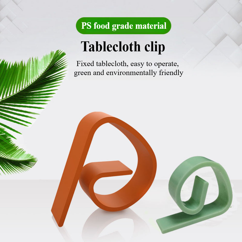 10PCS Anti-Slip Picnic Table Clips – Heavy-Duty Tablecloth Holders for Outdoor Dining, Weddings & Parties