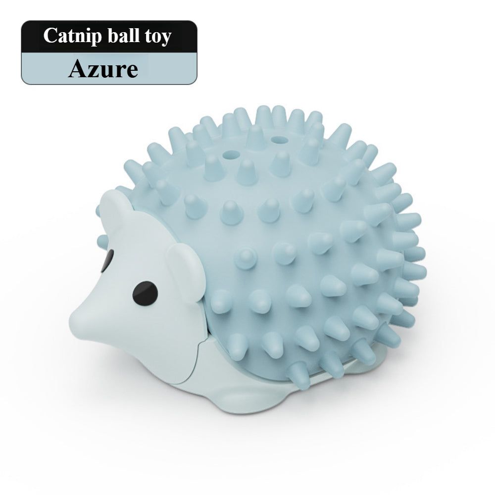 Interactive Catnip Wall Balls - Dual-Purpose Groomer & Toy (2-Pack) for Indoor Cats