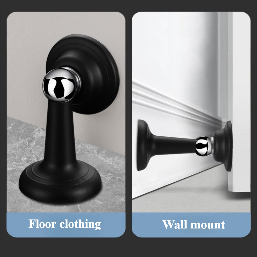 Strong Magnetic Door Stops – Rust-Resistant Stainless Steel Door Holder for Home, Floor Protector