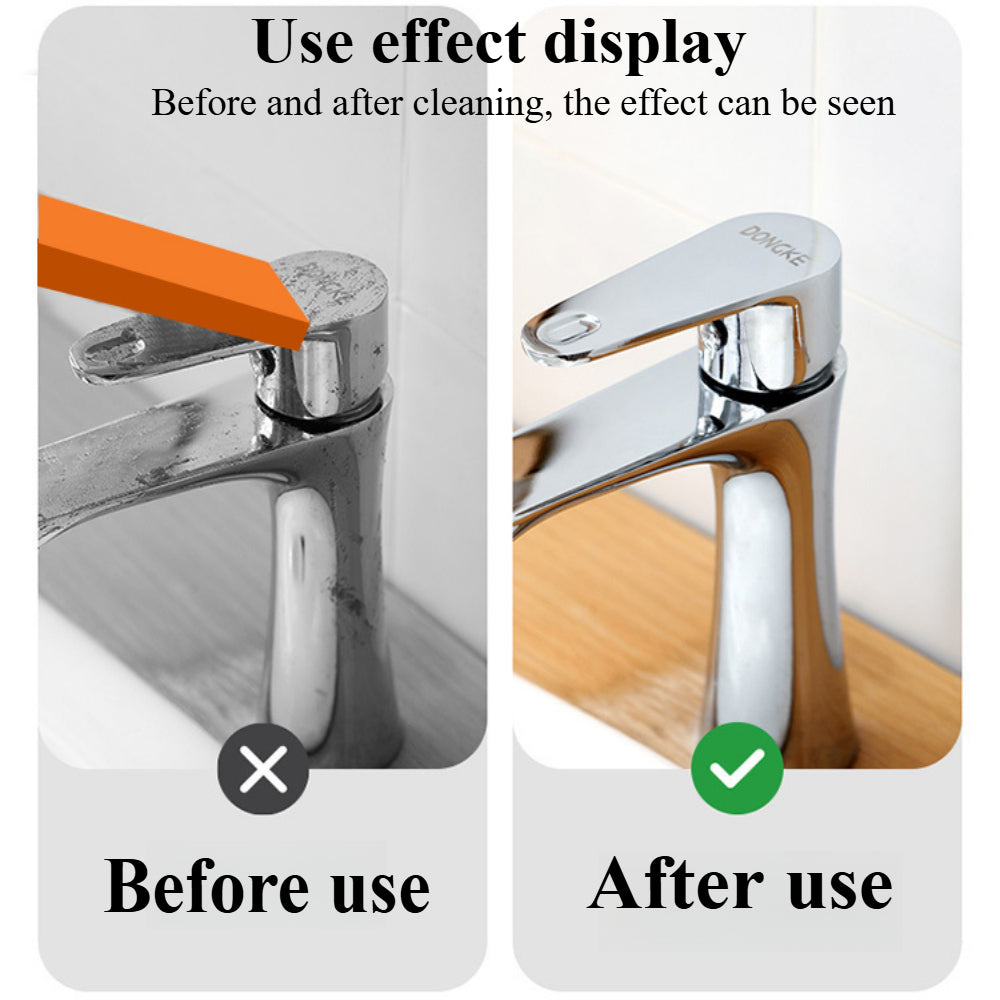 Magic Stainless Steel Scratch Eraser - 4 Piece Cleaning Kit for Removing Rust, Water Marks & Scratches from Kitchenware