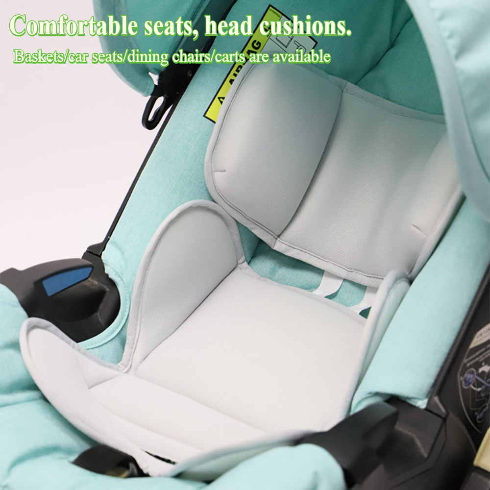 Universal Baby Head & Body Support Pillow – Shock-Resistant, Non-Slip, Compatible with Car Seats & Strollers