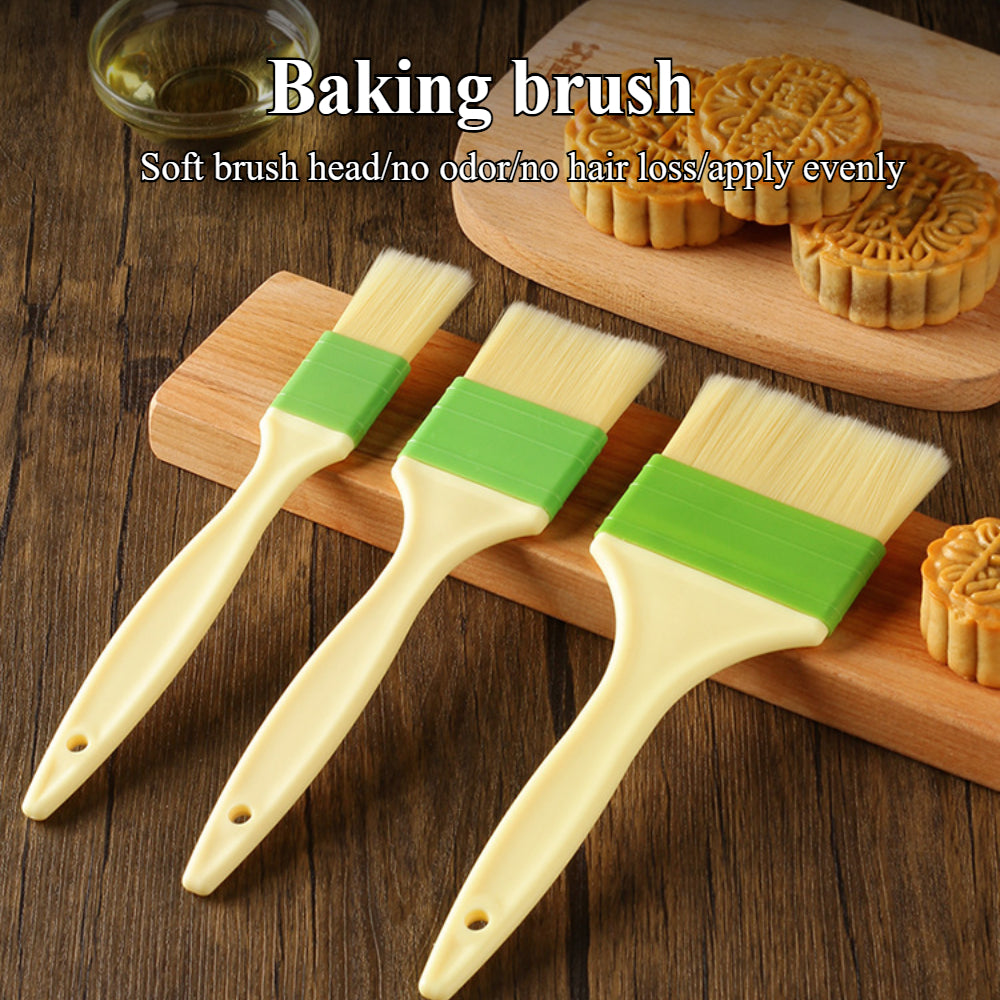 3 Pcs Basting Pastry Brush Set - Perfect for Baking, Grilling, and Spreading Sauces, Marinades, Butter, and Egg Wash