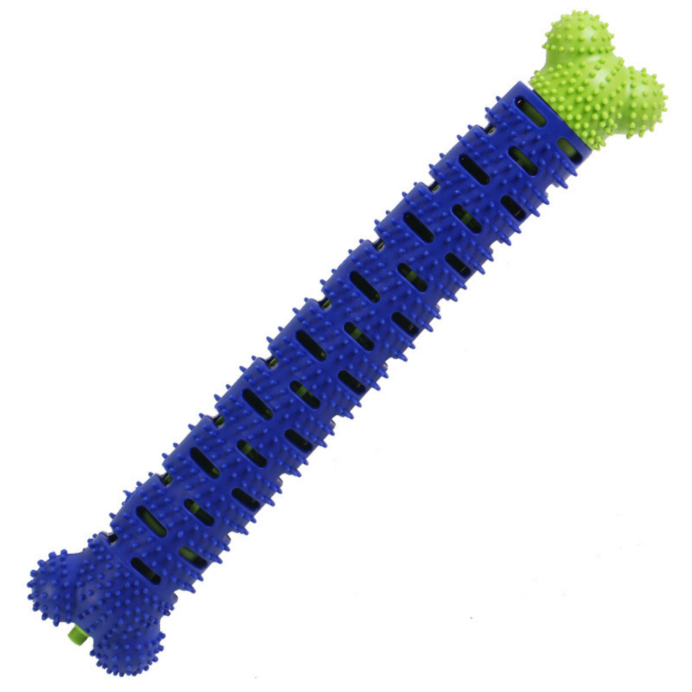 Interactive Dental Chew Toy for Dogs - Dual-Action Toothbrush Design, Promotes Oral Health & Play (Small Dogs/Puppies)