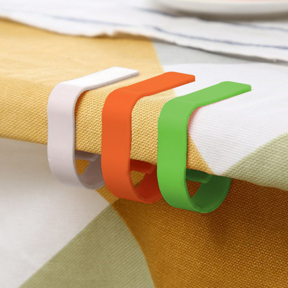 10PCS Anti-Slip Picnic Table Clips – Heavy-Duty Tablecloth Holders for Outdoor Dining, Weddings & Parties