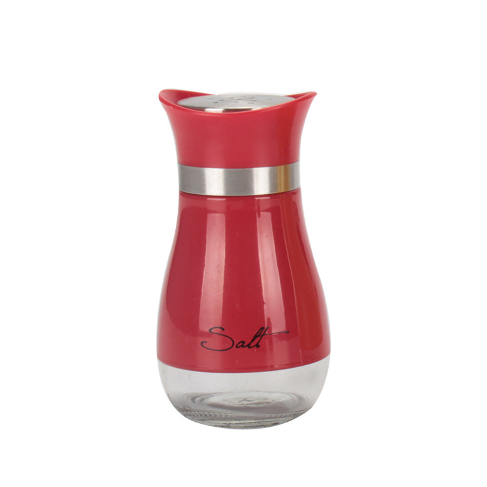 Stainless Steel Salt and Pepper Shakers Set – Premium Glass-Bottom Dispensers for Kitchen, BBQ, Camping & Table Use