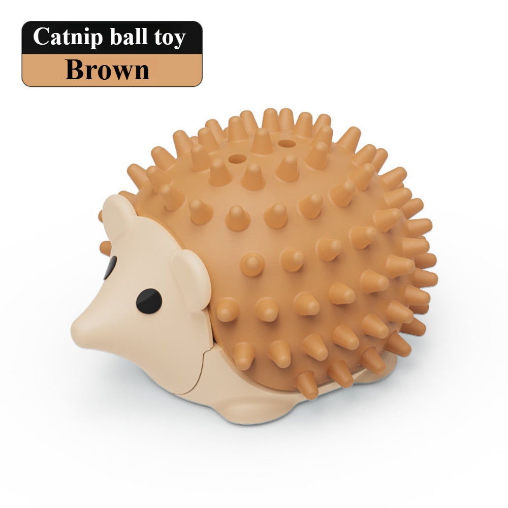 Interactive Catnip Wall Balls - Dual-Purpose Groomer & Toy (2-Pack) for Indoor Cats