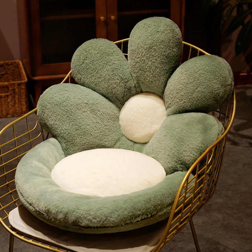 Flower-Shaped Chair Cushion – Cute, Comfy, and Non-Slip Seat Pillow for Gaming, Office, Bedroom, and Dorm Decor