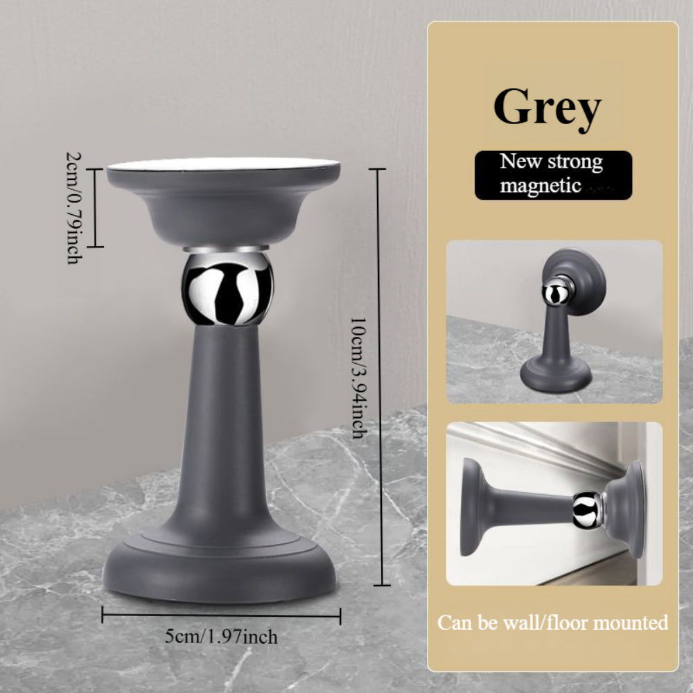 Strong Magnetic Door Stops – Rust-Resistant Stainless Steel Door Holder for Home, Floor Protector