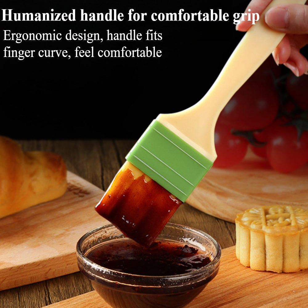 3 Pcs Basting Pastry Brush Set - Perfect for Baking, Grilling, and Spreading Sauces, Marinades, Butter, and Egg Wash