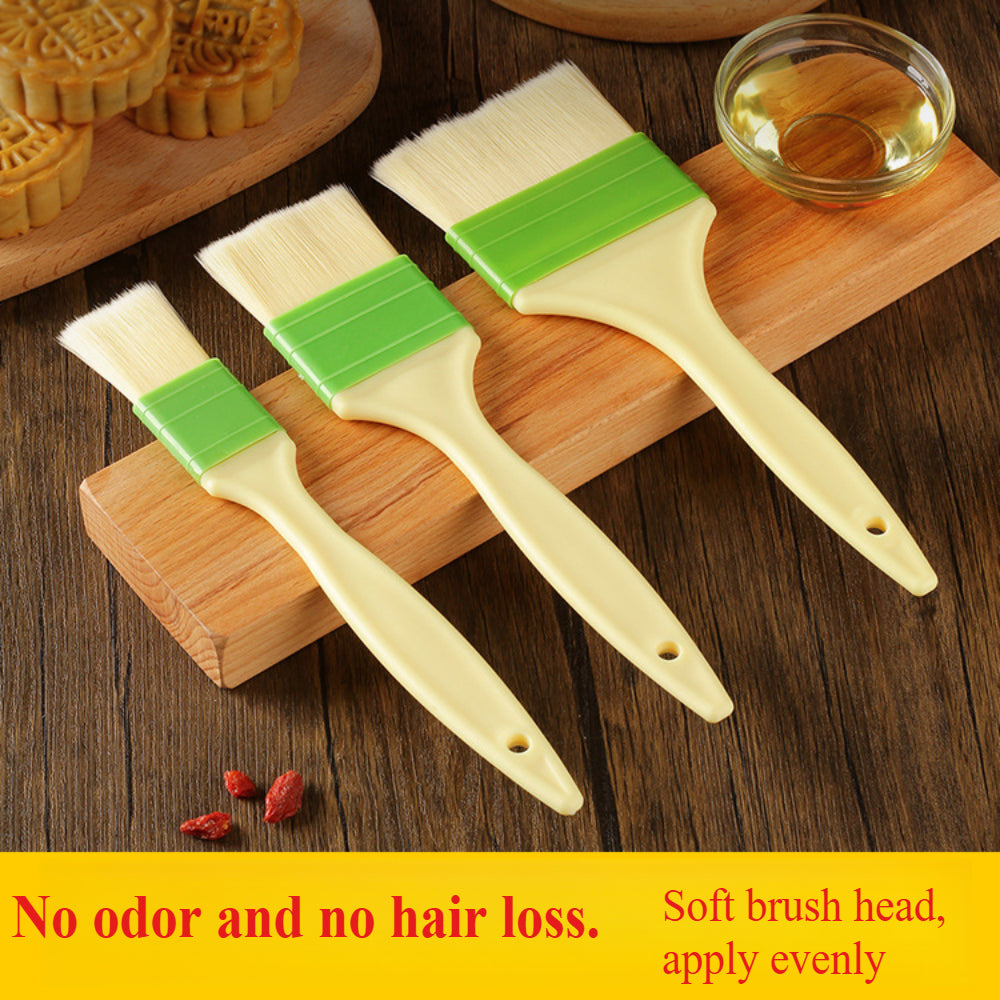 3 Pcs Basting Pastry Brush Set - Perfect for Baking, Grilling, and Spreading Sauces, Marinades, Butter, and Egg Wash