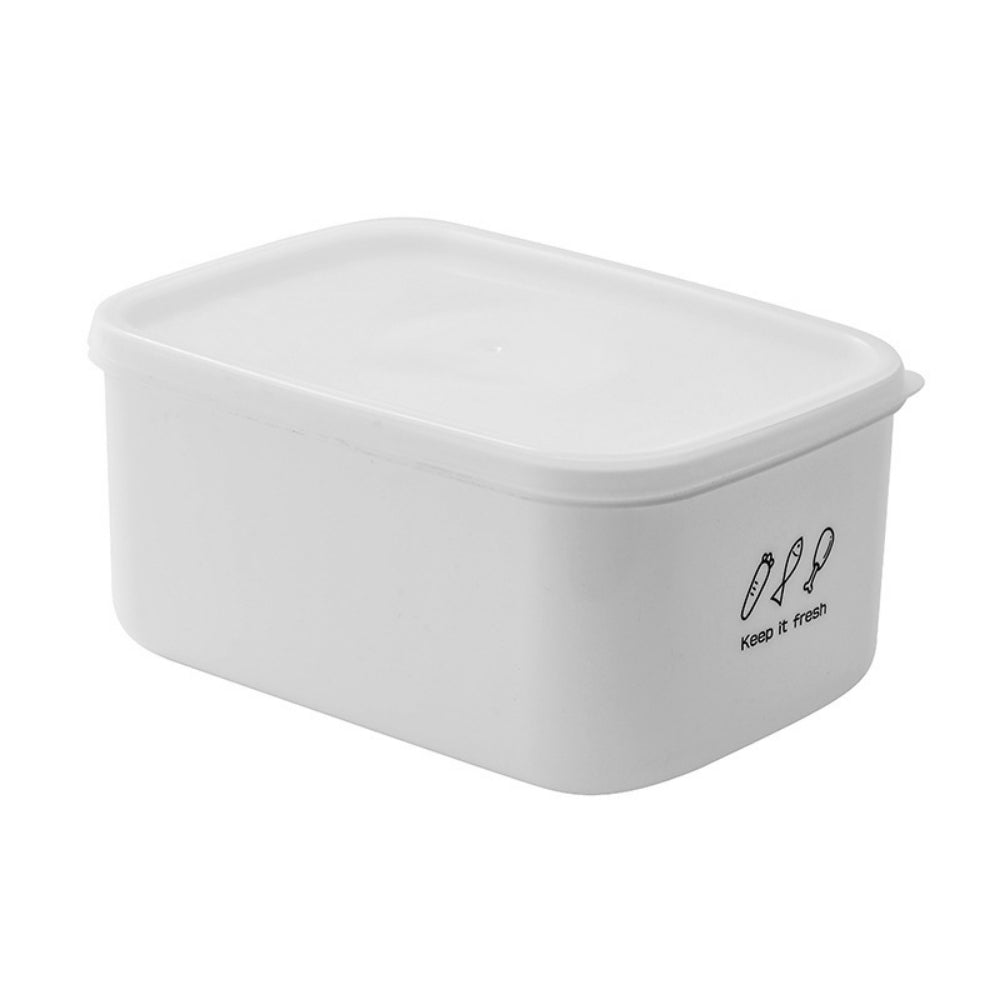 Space-Saving Fridge Containers - Interlocking Food Storage Bins with Lids (Multiple Sizes)