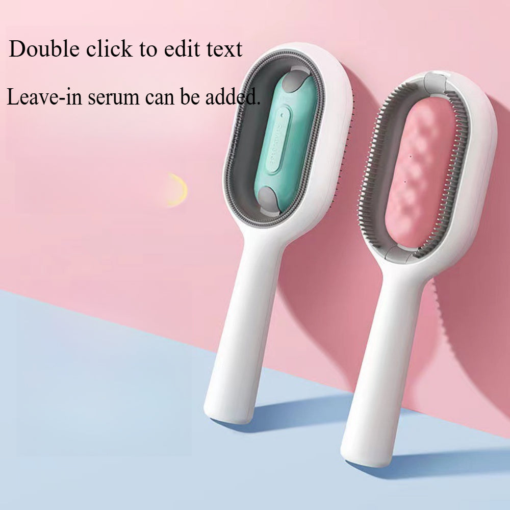 Universal Pet Dematting Comb - Safe Knot Remover for Matted Cat/Dog Hair - Ergonomic Brush for Loose Fur & Undercoat Removal