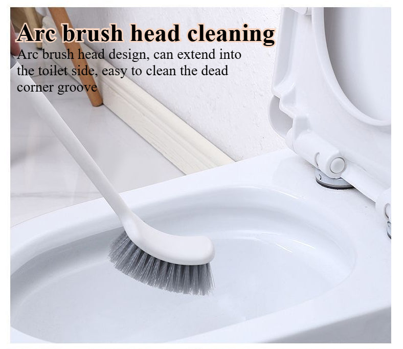 Premium Toilet Brush Set - Durable, Hygienic, and Space-Saving Bathroom Essential