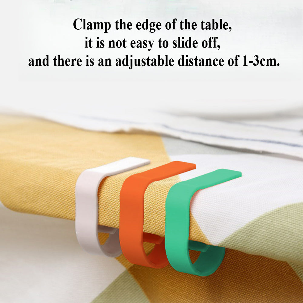 10PCS Anti-Slip Picnic Table Clips – Heavy-Duty Tablecloth Holders for Outdoor Dining, Weddings & Parties
