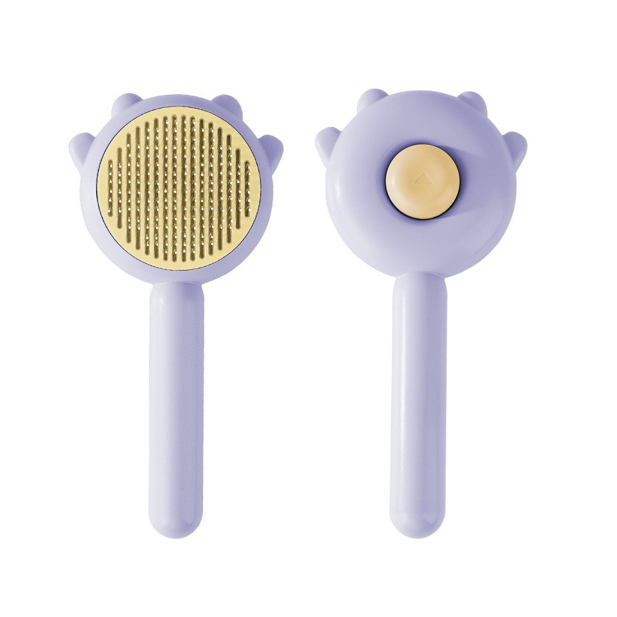 Magic Self-Cleaning Pet Brush - Shedding & Massage Tool for Cats & Dogs