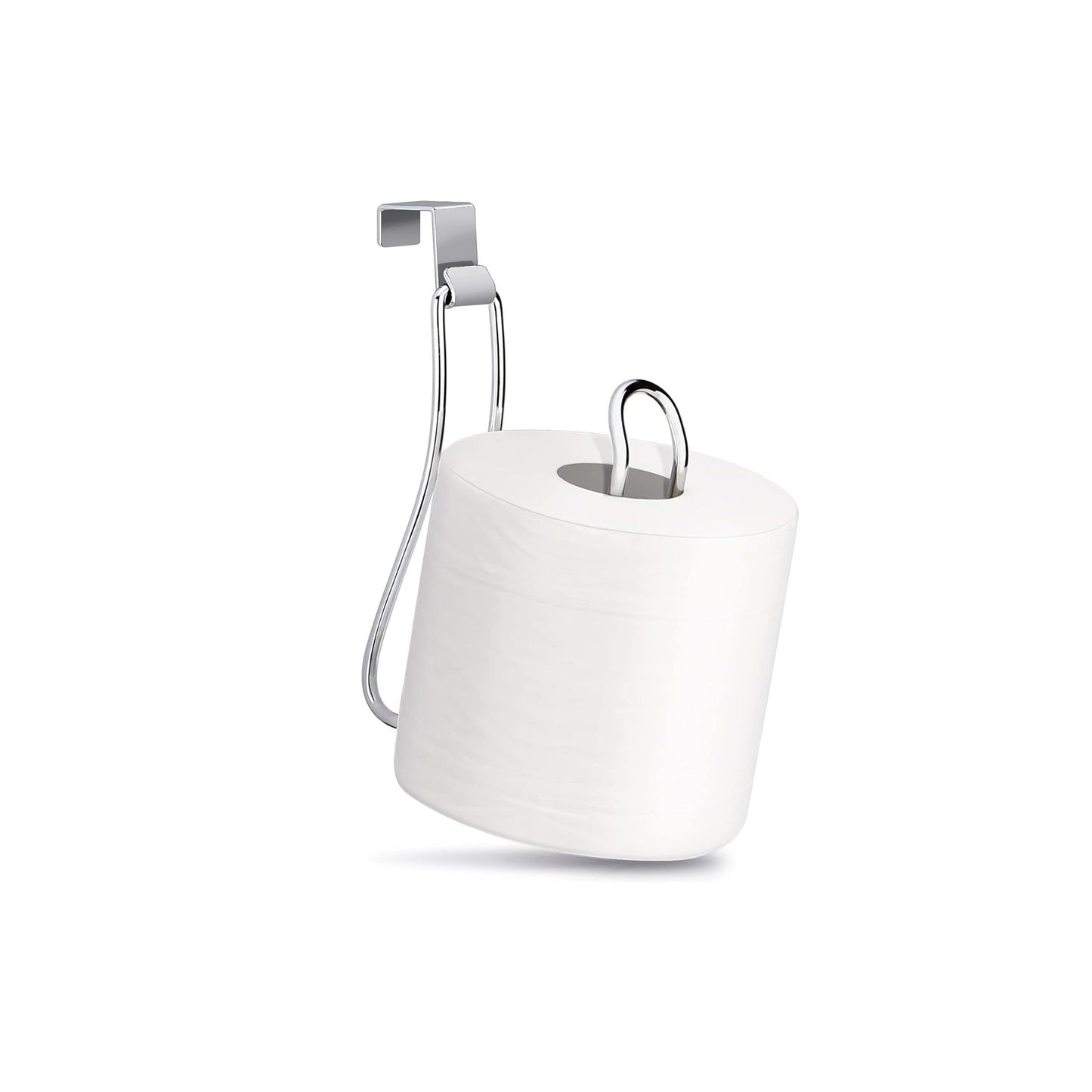 Space-Saving Toilet Tissue Organizer – Wall-Mounted Metal TP Holder for Modern Bathrooms
