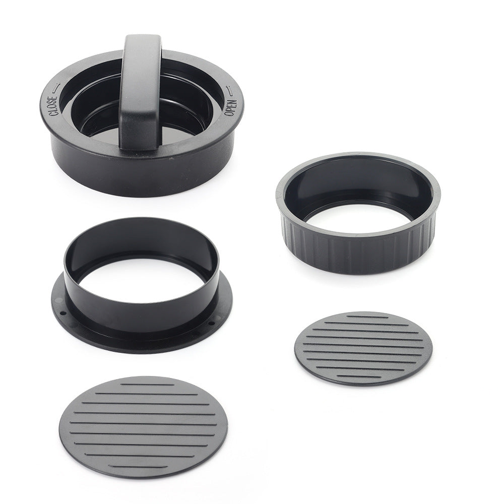 Hamburger Press Patty Maker - Non Stick Stuffed Burger Mold for BBQ Grill, Perfect Beef Patties & Sliders Kitchen Tool