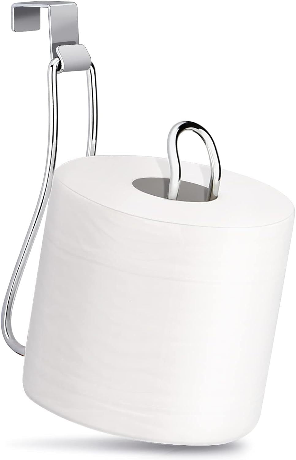 Space-Saving Toilet Tissue Organizer – Wall-Mounted Metal TP Holder for Modern Bathrooms