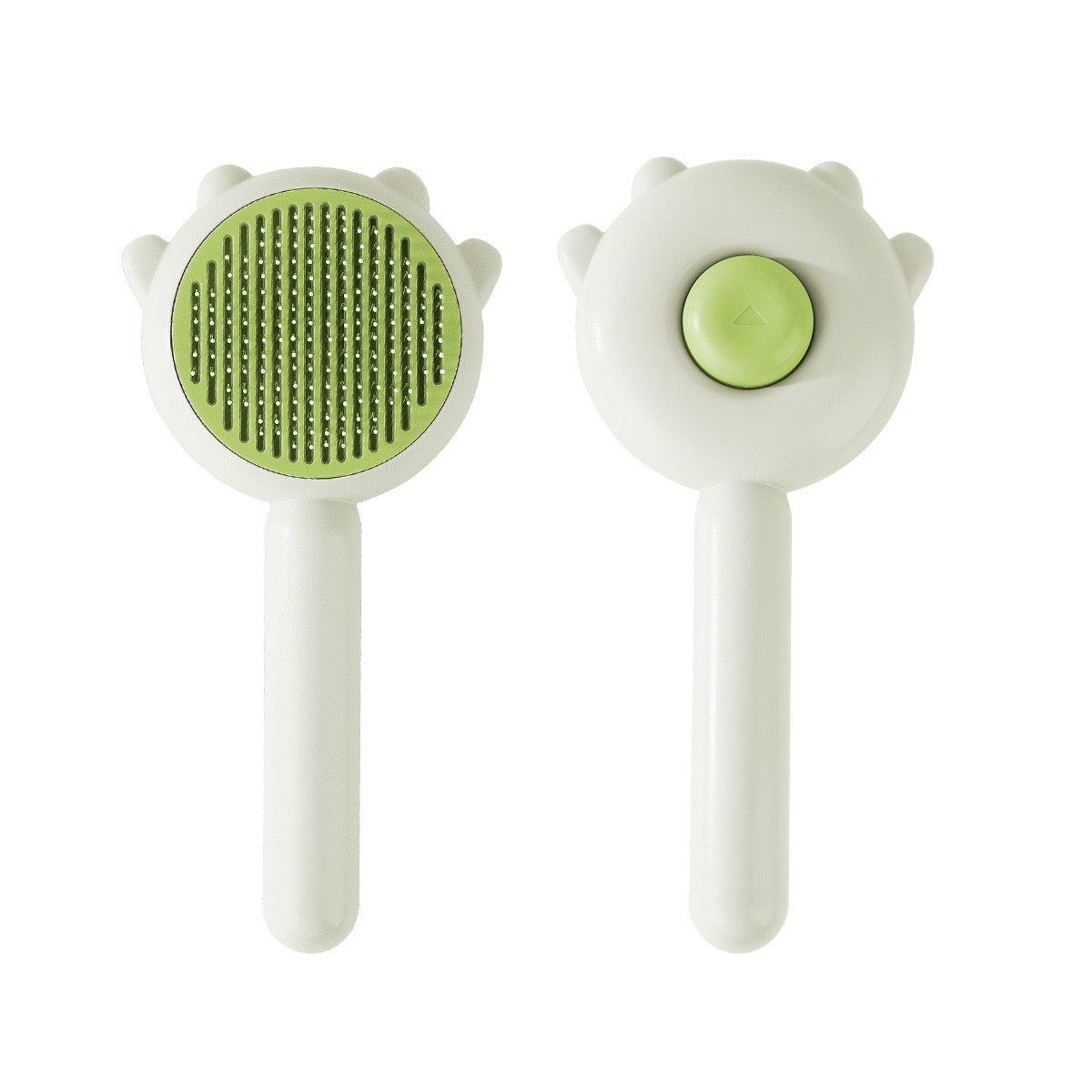 Magic Self-Cleaning Pet Brush - Shedding & Massage Tool for Cats & Dogs