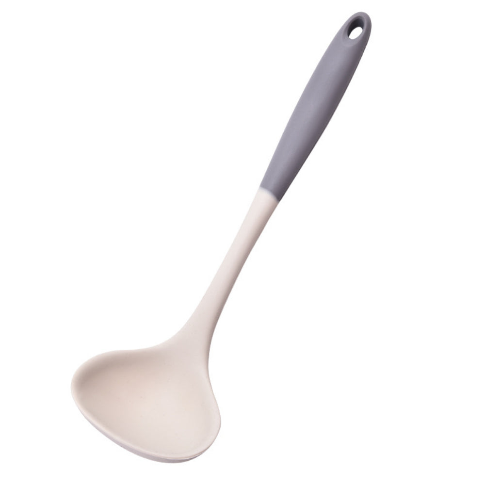 Multi-Purpose Silicone Kitchen Set – Spatula, Soup Spoon, and Skimmer for Cooking, Serving, and Baking
