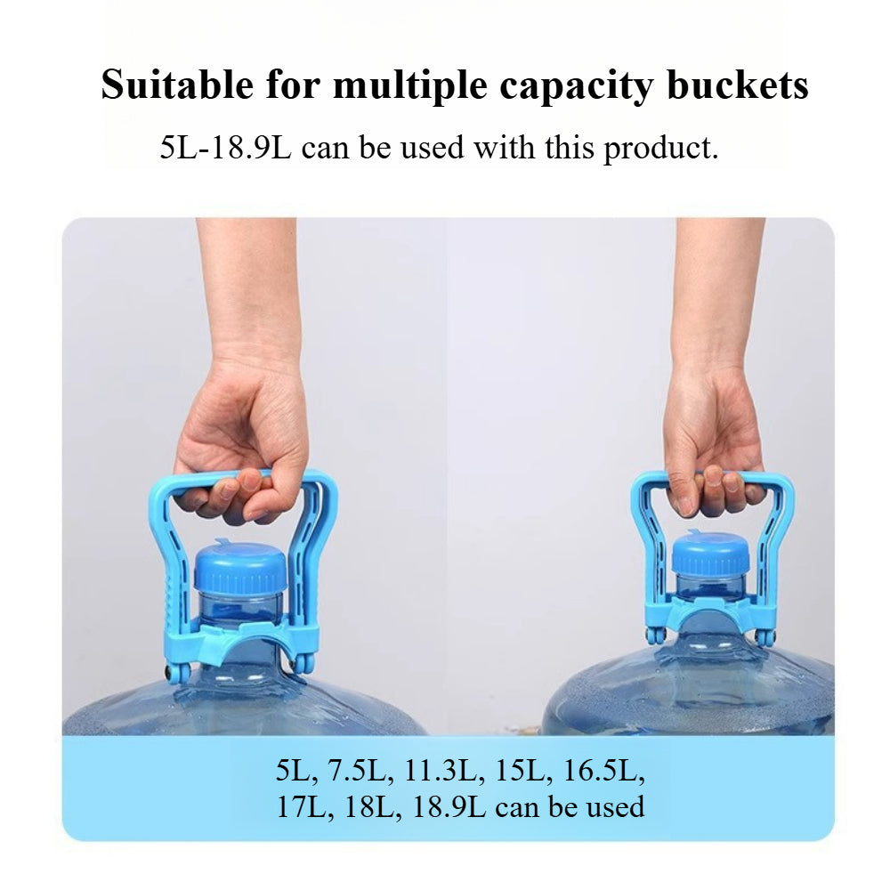 Professional Water Jug Handle - Reinforced Thick Design for Easy 5-20L Bucket Carrying | Time-Saving Home & Office Water Carrier