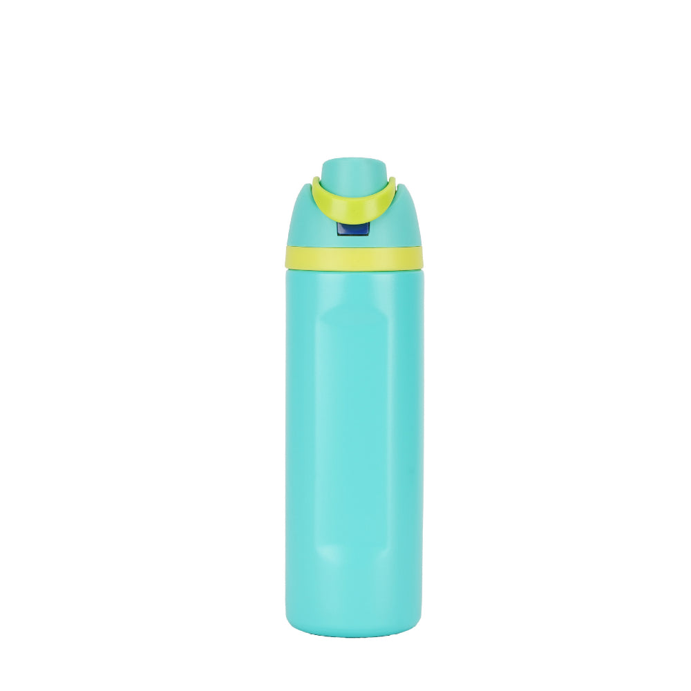 Insulated Stainless Steel Water Bottle with Straw - Double Drinking Portable Thermos for Sports & Travel