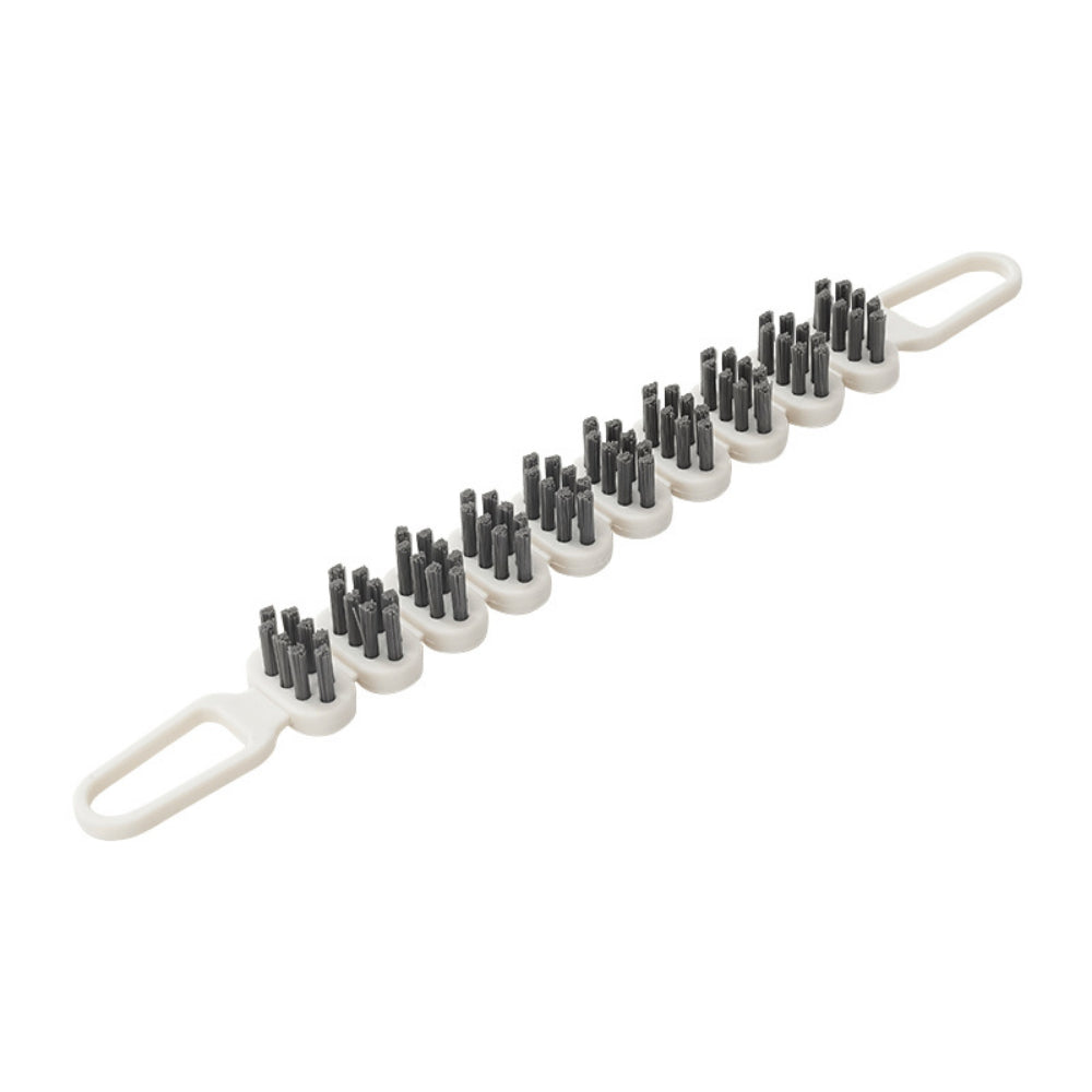 Professional Bendable Cleaning Brushes - Double-Sided Hard Bristle Design for Kitchen Sinks/Window Sills (3 Pack)