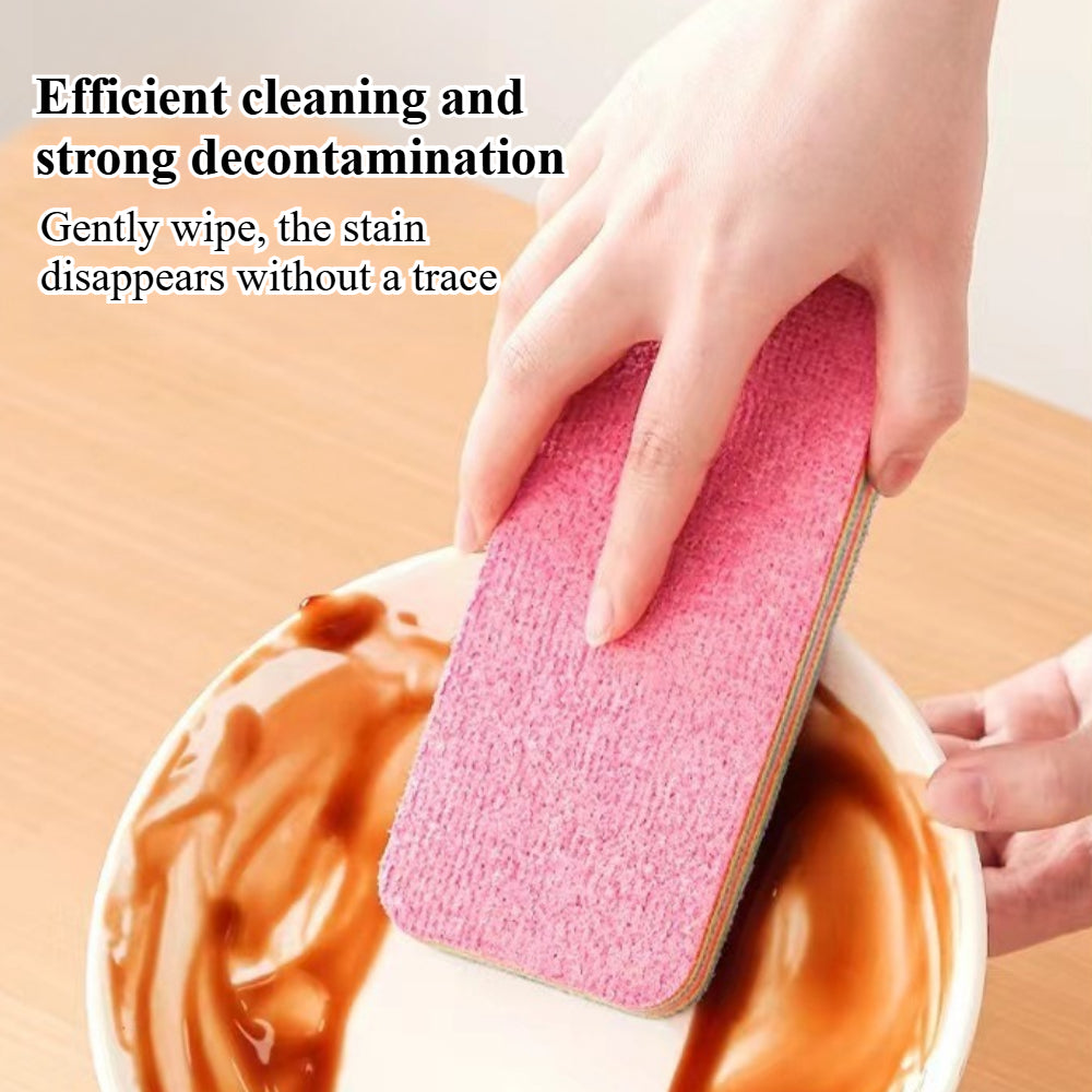 2-Pack 12-Layer PVA Sponge Set - Ultra Absorbent Tearable Cleaning Pads for Kitchen & Household (Reusable & Separable)