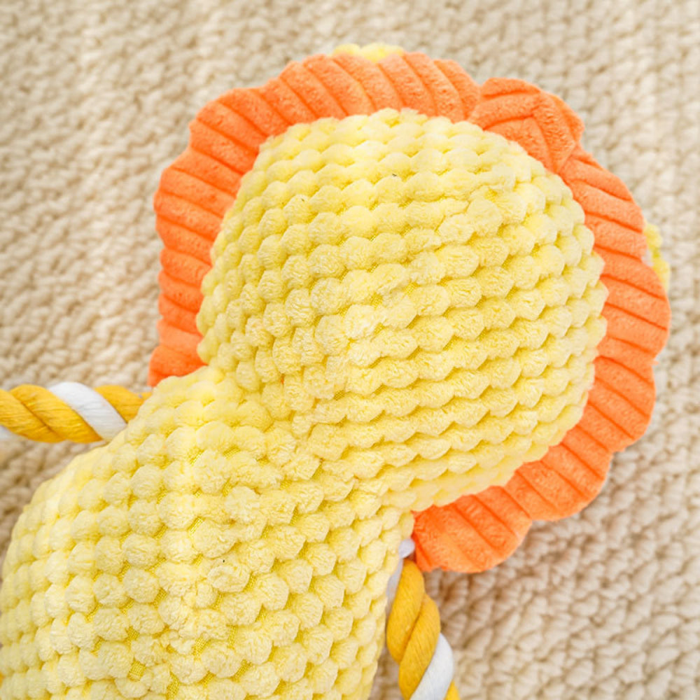 Durable Squeaky Dog Toys – Cute Plush & Rope Chew Toys for Small & Medium Dogs, Indoor/Outdoor Play, Perfect Pet Gift