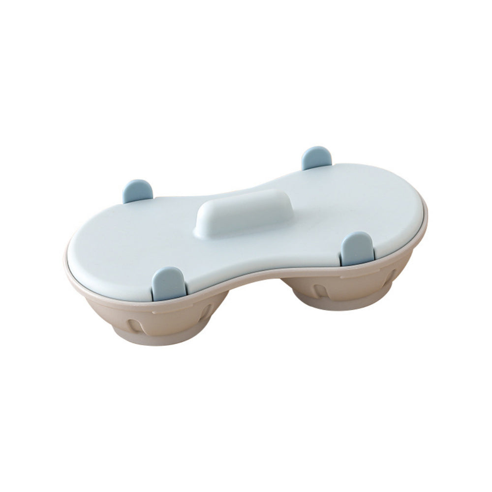 Microwavable Egg Poacher & Steamer – Dishwasher-Safe with Measure Cup | Easy Poached Egg Maker