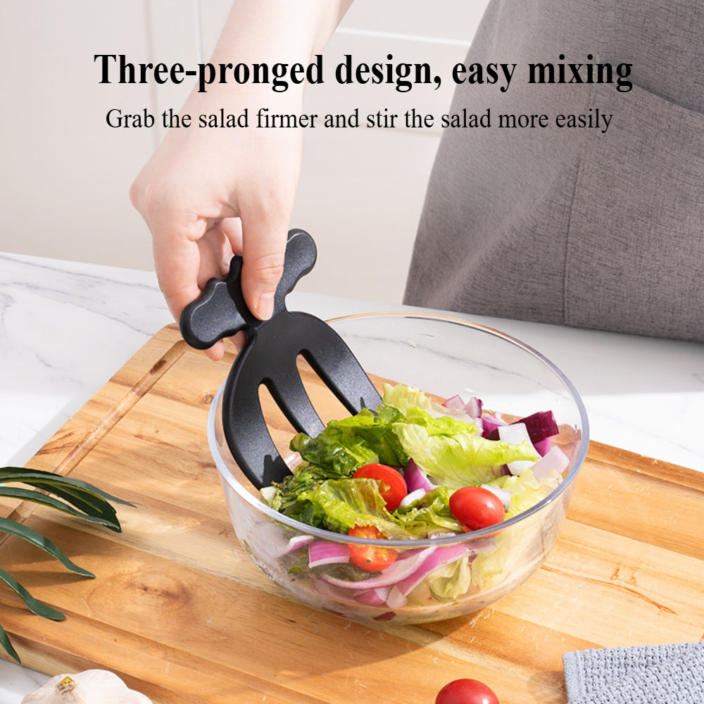Salad Tossing Claws 2-Piece Set – Plastic Serving Utensils for Buffets, Pasta, Fruit – Food Mixing Tools with Comfort Grip