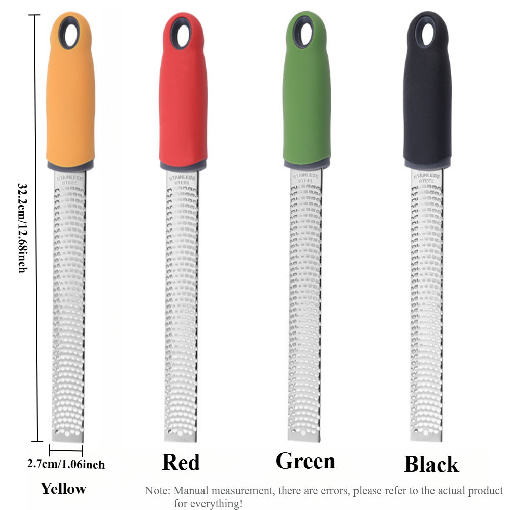Stainless Steel Kitchen Zester – Grate Ginger, Nutmeg, Lemon & Cheese