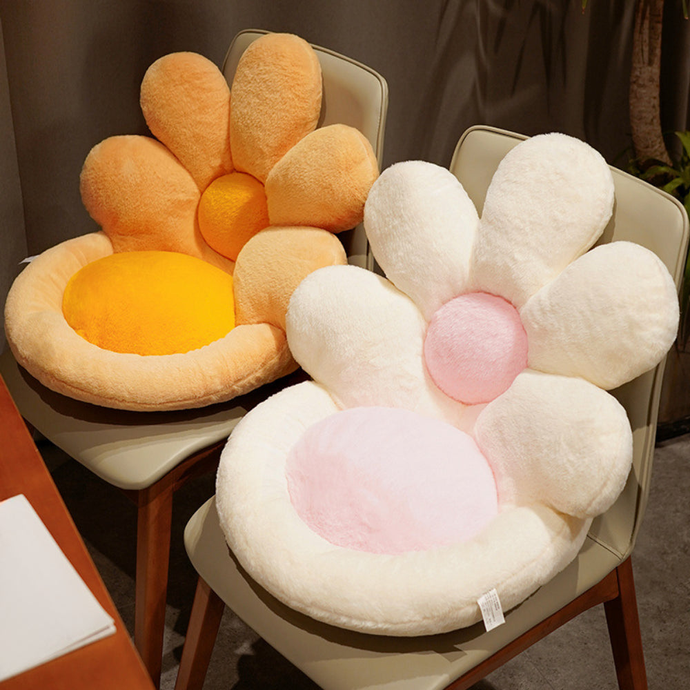 Flower-Shaped Chair Cushion – Cute, Comfy, and Non-Slip Seat Pillow for Gaming, Office, Bedroom, and Dorm Decor