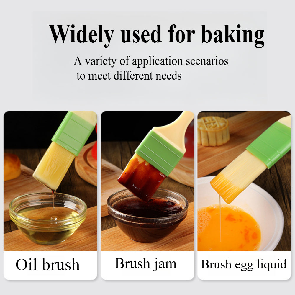 3 Pcs Basting Pastry Brush Set - Perfect for Baking, Grilling, and Spreading Sauces, Marinades, Butter, and Egg Wash