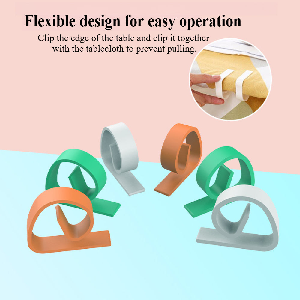 10PCS Anti-Slip Picnic Table Clips – Heavy-Duty Tablecloth Holders for Outdoor Dining, Weddings & Parties