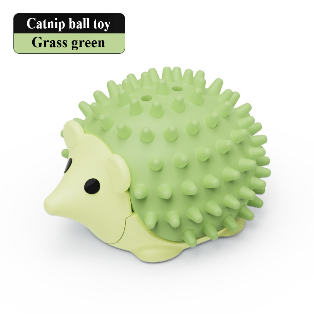 Interactive Catnip Wall Balls - Dual-Purpose Groomer & Toy (2-Pack) for Indoor Cats