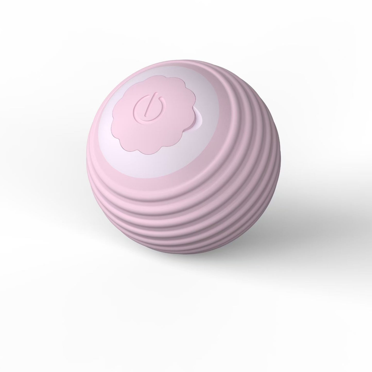 Interactive Cat Toy Ball - 360° Auto-Rolling with LED & Sound - USB Rechargeable Pet Toy