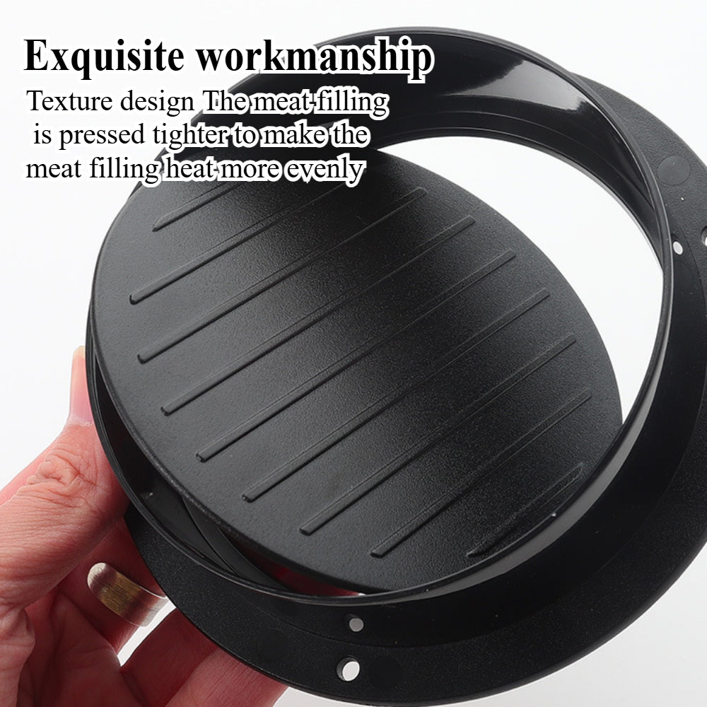 Hamburger Press Patty Maker - Non Stick Stuffed Burger Mold for BBQ Grill, Perfect Beef Patties & Sliders Kitchen Tool