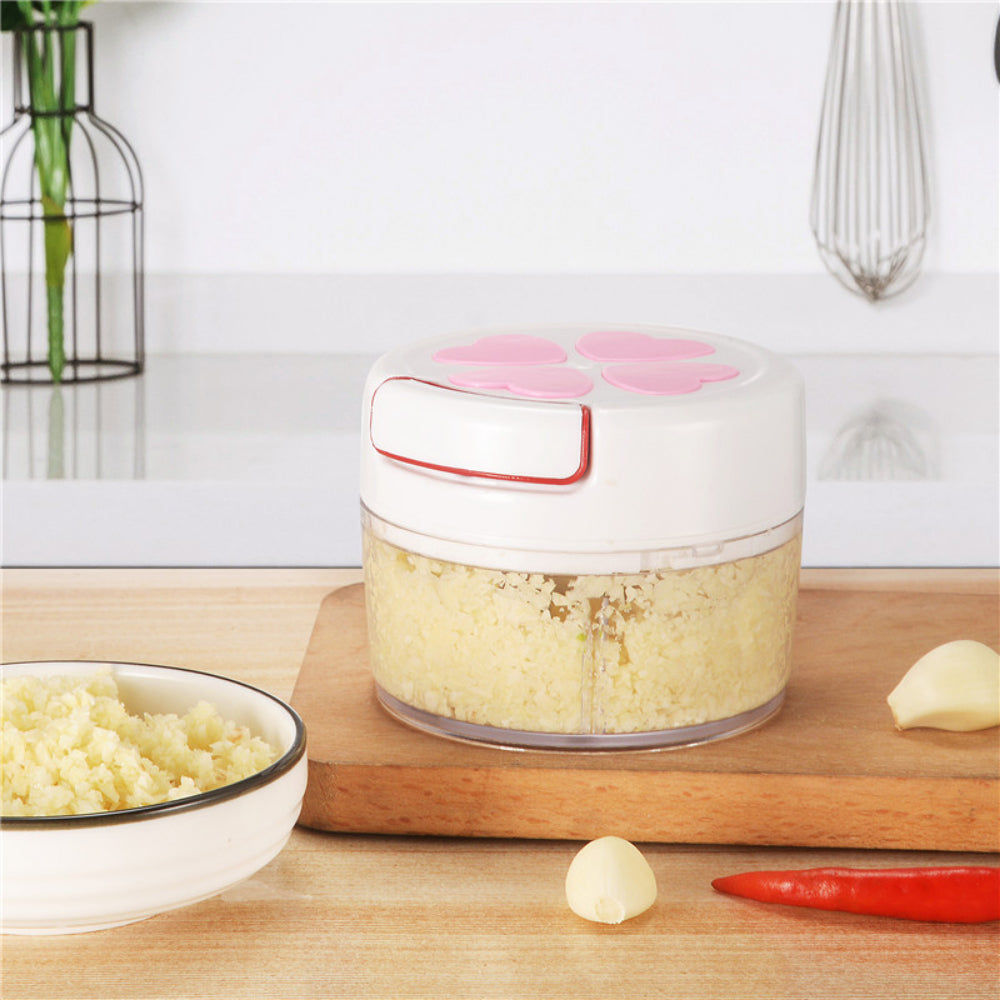 Manual Hand-Pull Food Processor – Vegetable Meat Chopper, Garlic Onion Shredder, Slicer & Household Kitchen Mincer Tool