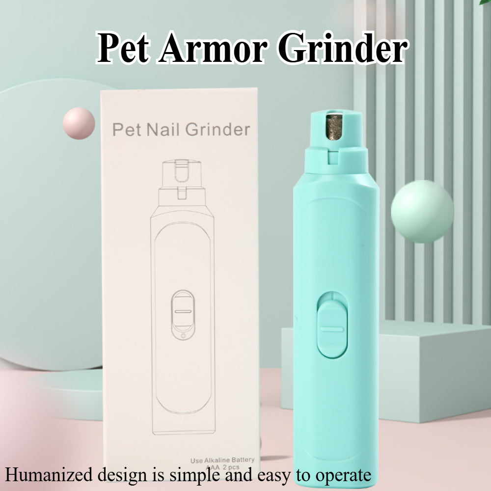 Rechargeable Pet Nail Grinder – Cordless Electric Trimmer for Dogs & Cats | Gentle Paw Care Kit