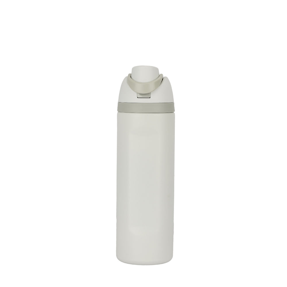 Insulated Stainless Steel Water Bottle with Straw - Double Drinking Portable Thermos for Sports & Travel