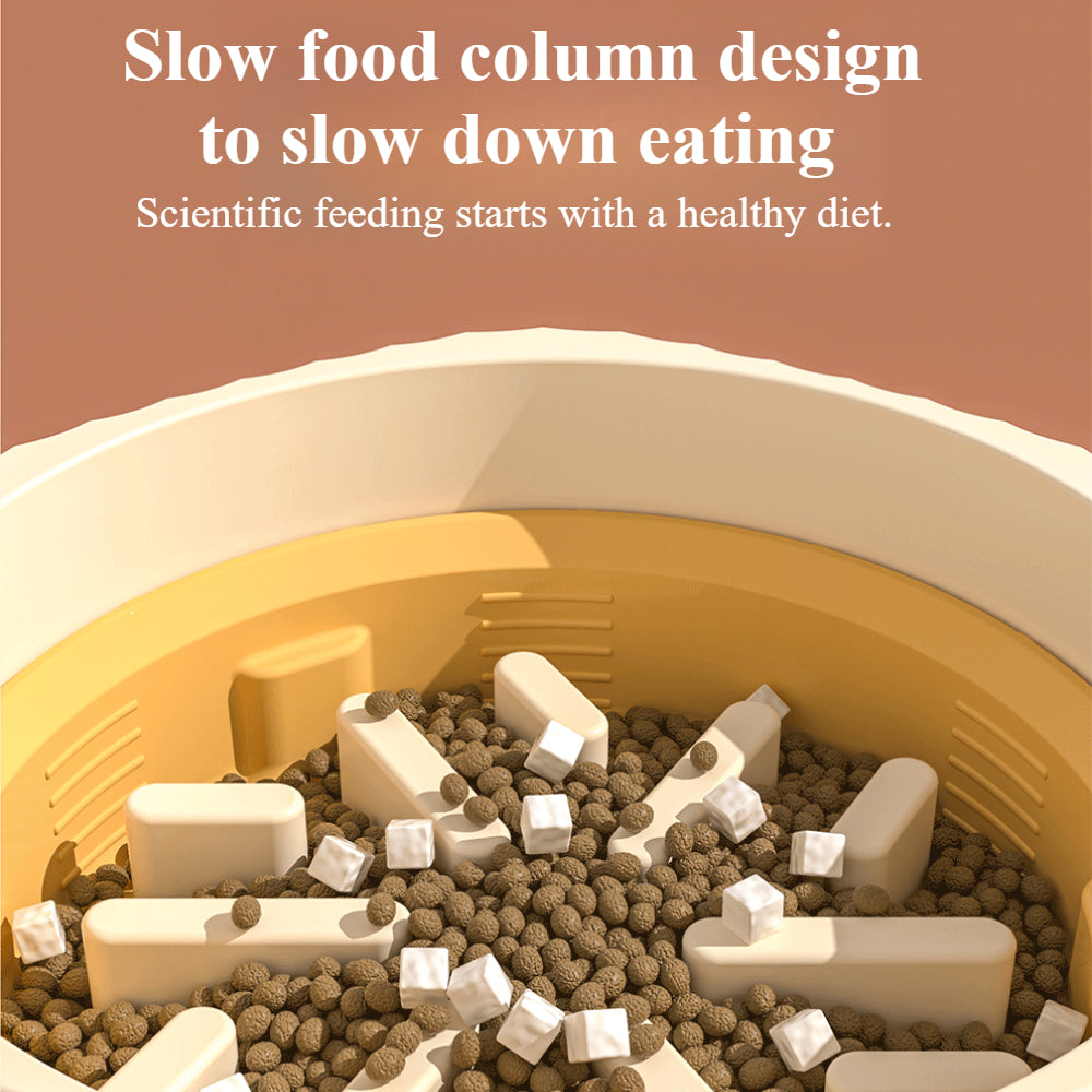 Slow Feeder Dog Bowl - Anti-Choke Maze Design for Small, Medium & Large Dogs - Improves Digestion & Prevents Bloat