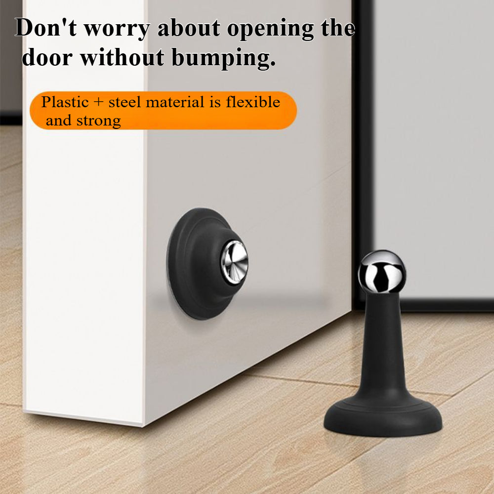 Strong Magnetic Door Stops – Rust-Resistant Stainless Steel Door Holder for Home, Floor Protector